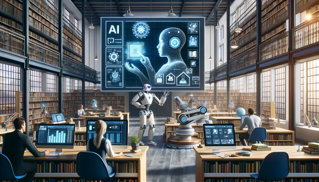 Intelligenza Artificiale nelle Biblioteche: Rivoluzionare le Operazioni&nbsp;Quotidiane